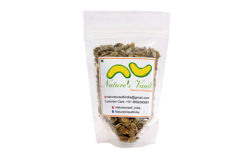 Nature's Vault Pumpkin Seeds    Pack  100 grams